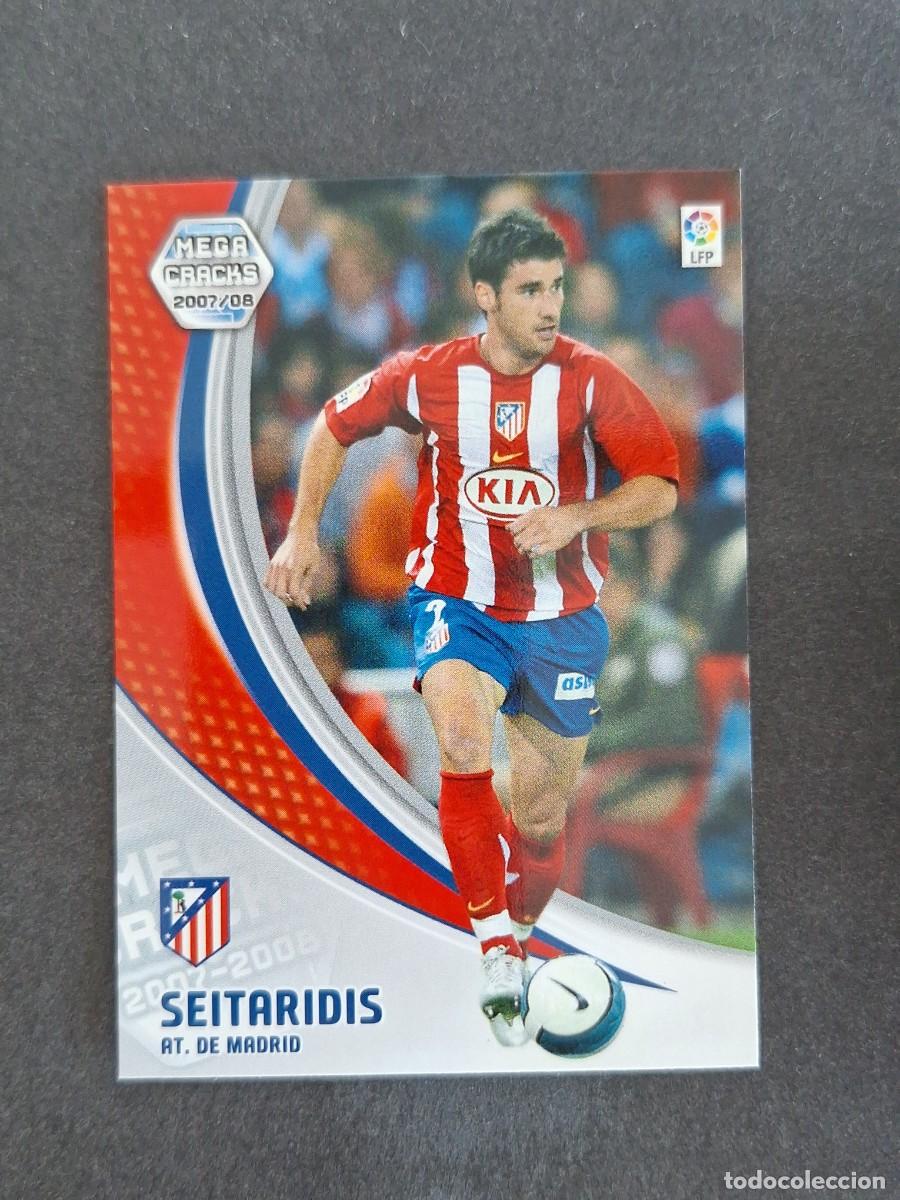 Cromos de f&uacute;tbol: L4 SEITARIDIS ATLETICO DE MADRID 39 PANINI MEGACRACKS 2007 2008 07 08
