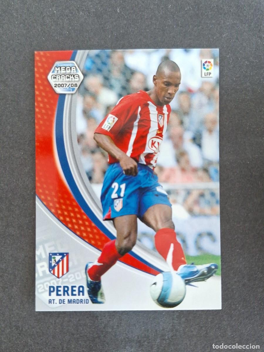 Cromos de f&uacute;tbol: L4 PEREA ATLETICO DE MADRID 40 PANINI MEGACRACKS 2007 2008 07 08