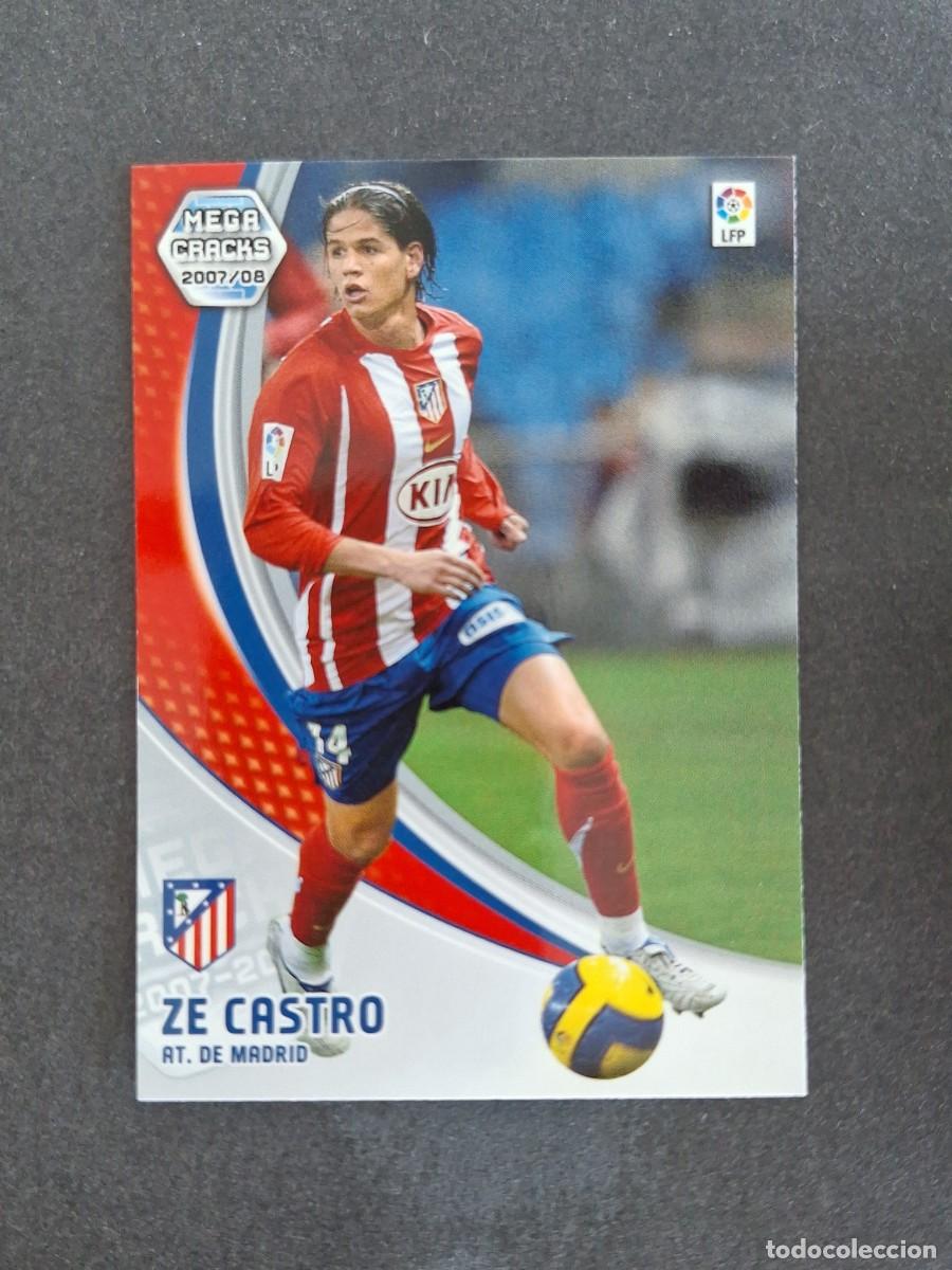 Cromos de f&uacute;tbol: L4 ZE CASTRO ATLETICO DE MADRID 41 PANINI MEGACRACKS 2007 2008 07 08