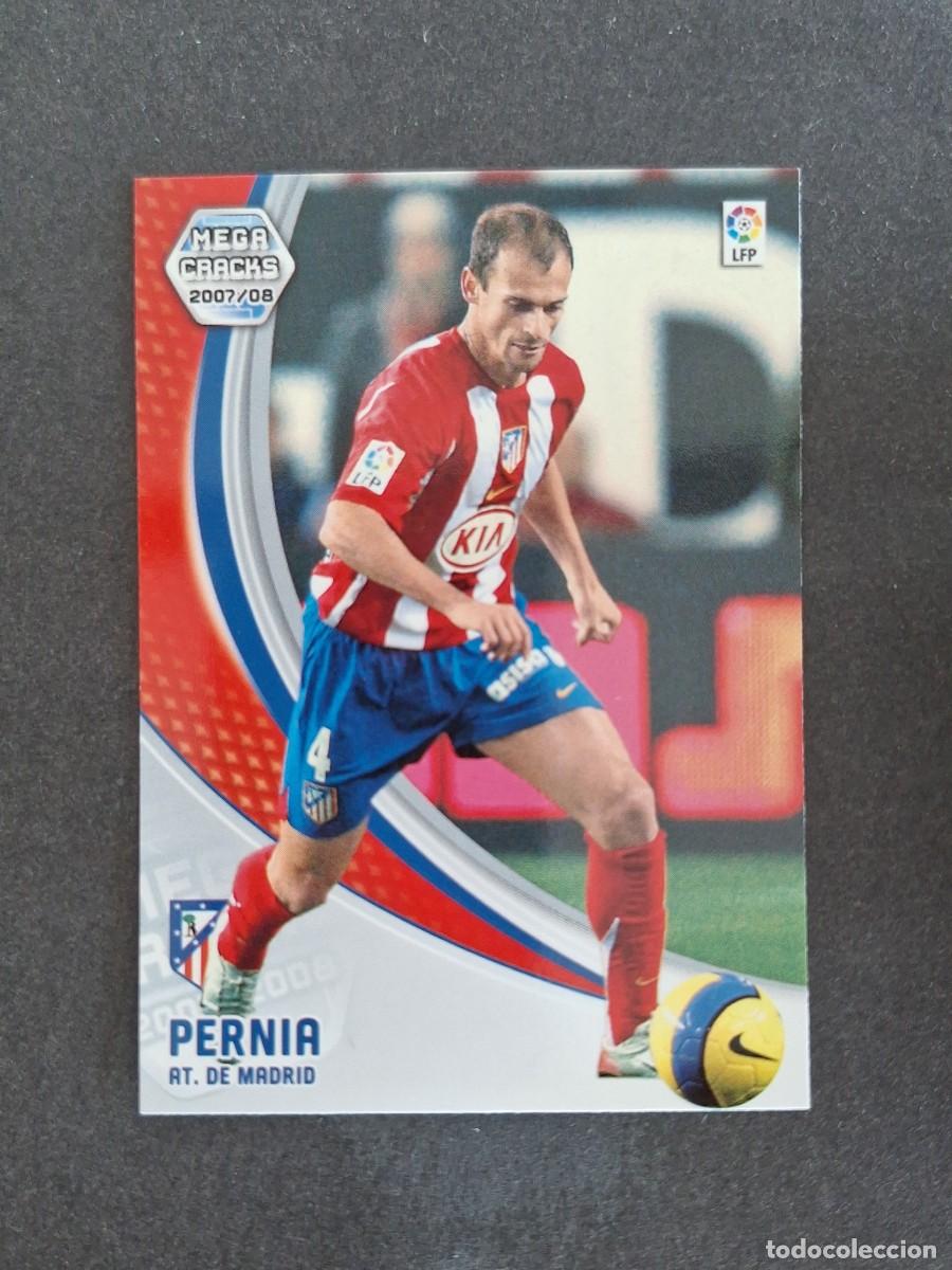 Cromos de f&uacute;tbol: L4 PERNIA ATLETICO DE MADRID 44 PANINI MEGACRACKS 2007 2008 07 08
