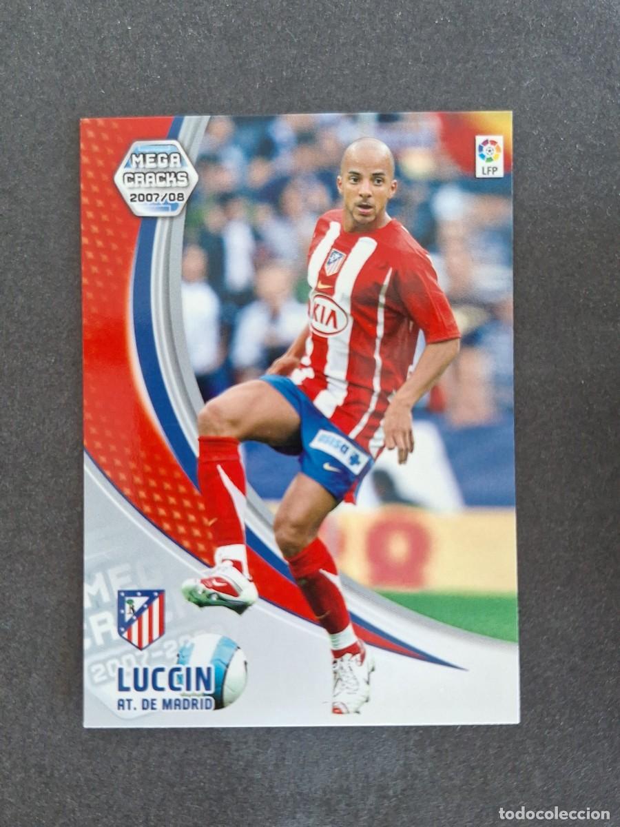 Cromos de f&uacute;tbol: L4 LUCCIN ATLETICO DE MADRID 46 PANINI MEGACRACKS 2007 2008 07 08