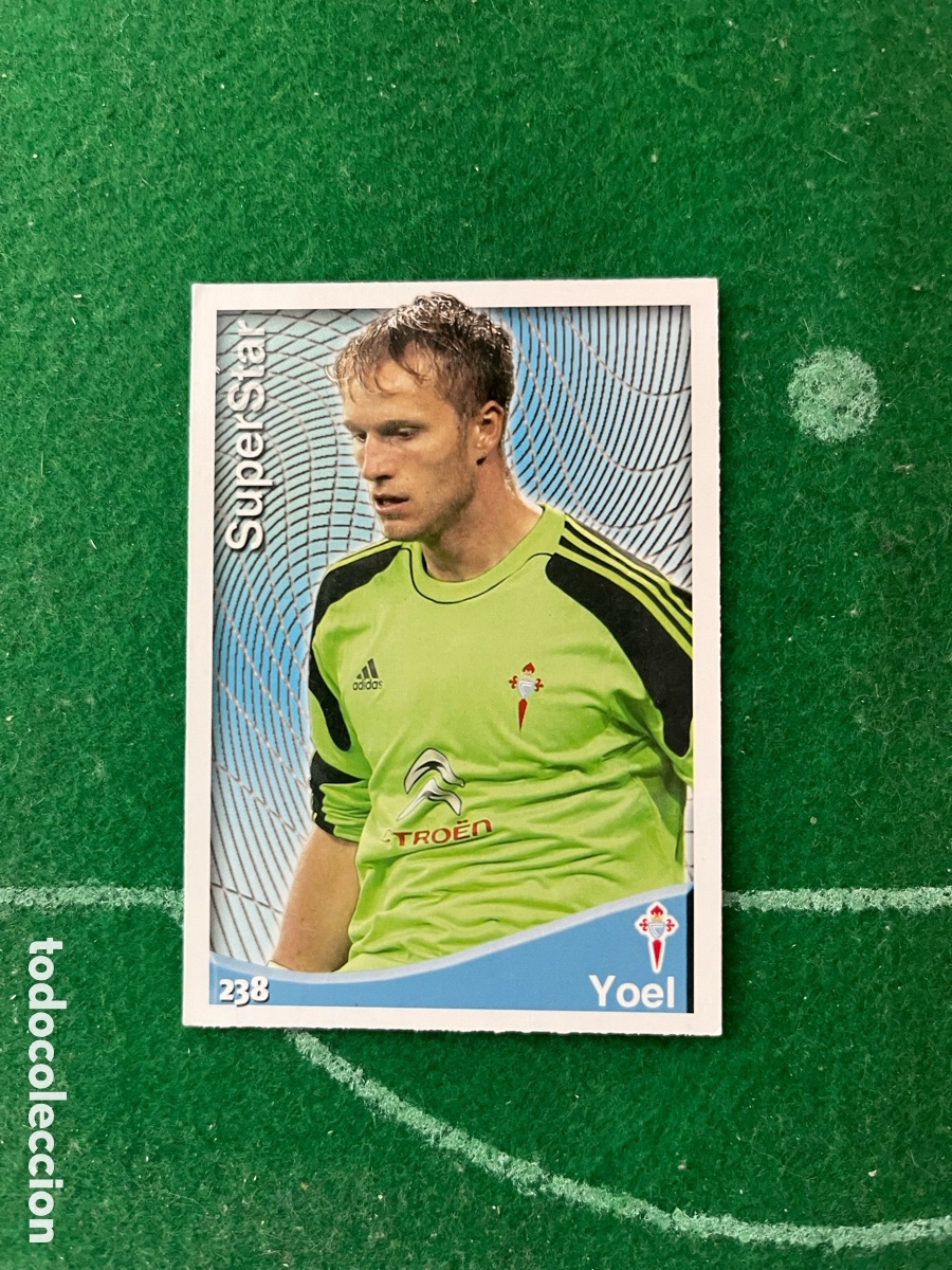 Cromos de f&uacute;tbol: 238 YOEL CELTA DE VIGO LAS FICHAS DE LA LIGA 2014 2015 MUNDICROMO SUPERSTAR