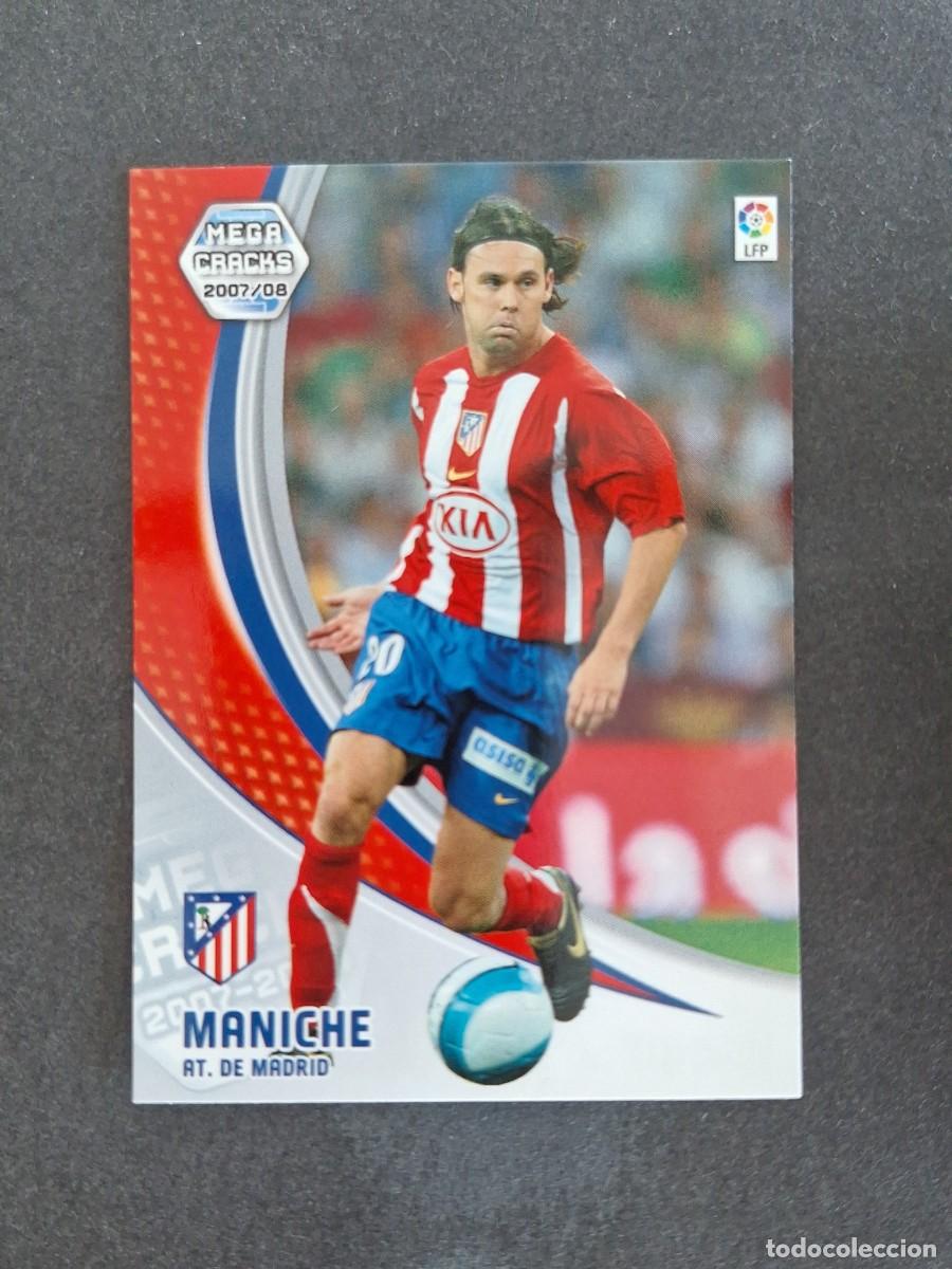 Cromos de f&uacute;tbol: L4 MANICHE ATLETICO DE MADRID 47 PANINI MEGACRACKS 2007 2008 07 08