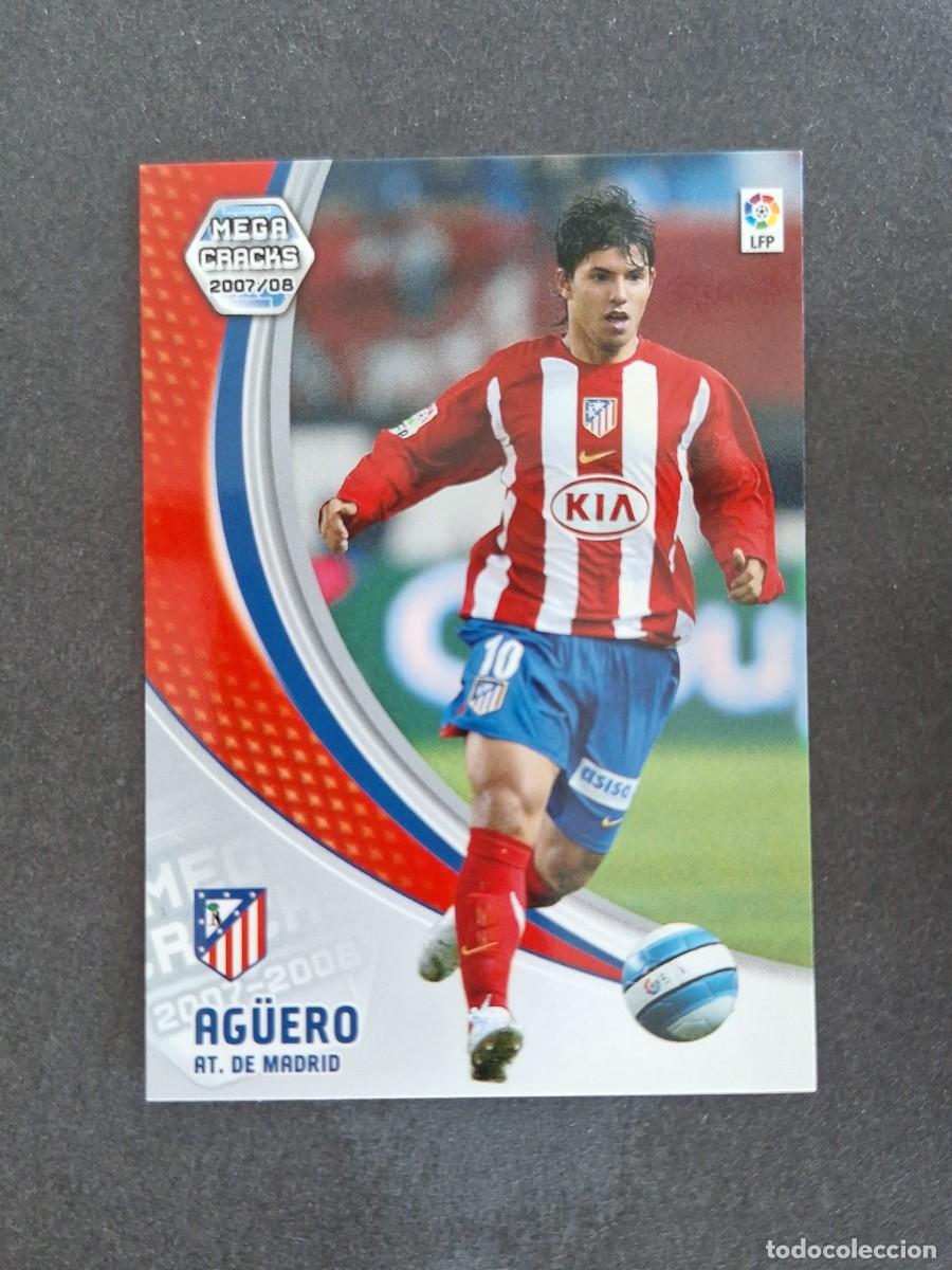 Cromos de f&uacute;tbol: L4 AG&Uuml;ERO ATLETICO DE MADRID 52 PANINI MEGACRACKS 2007 2008 07 08