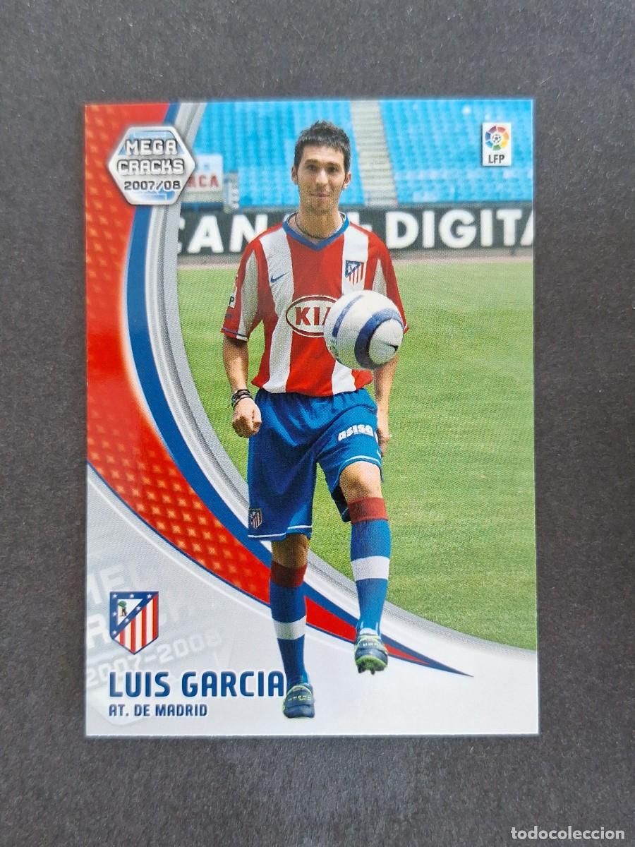 Cromos de f&uacute;tbol: L4 LUIS GARCIA ATLETICO DE MADRID 53 PANINI MEGACRACKS 2007 2008 07 08