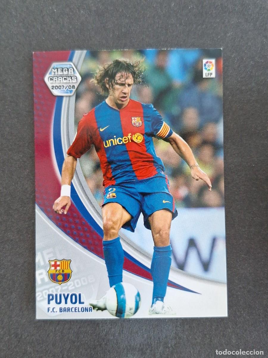 Cromos de f&uacute;tbol: L4 PUYOL F. C. BARCELONA 60 PANINI MEGACRACKS 2007 2008 07 08