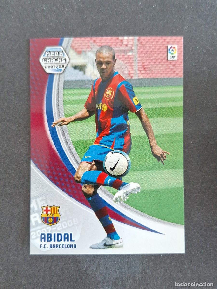Cromos de f&uacute;tbol: L4 ABIDAL F. C. BARCELONA 62 PANINI MEGACRACKS 2007 2008 07 08