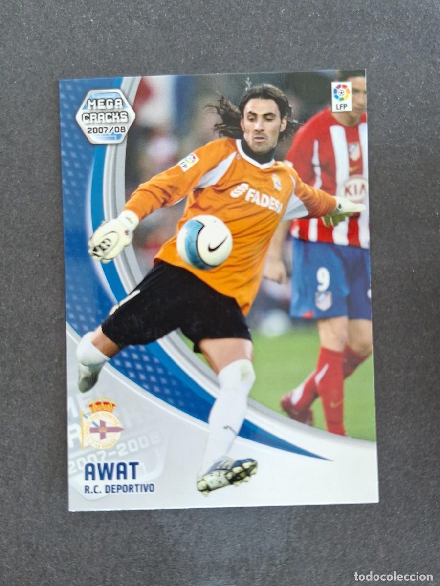 Cromos de f&uacute;tbol: L4 AWAT DEPORTIVO DE LA CORU&Ntilde;A 92 PANINI MEGACRACKS 2007 2008 07 08