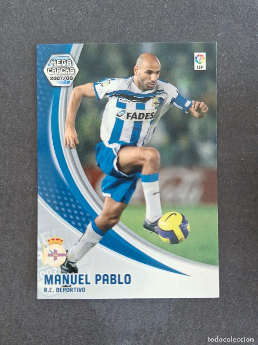 Cromos de f&uacute;tbol: L4 MANUEL PABLO DEPORTIVO DE LA CORU&Ntilde;A 93 PANINI MEGACRACKS 2007 2008 07 08
