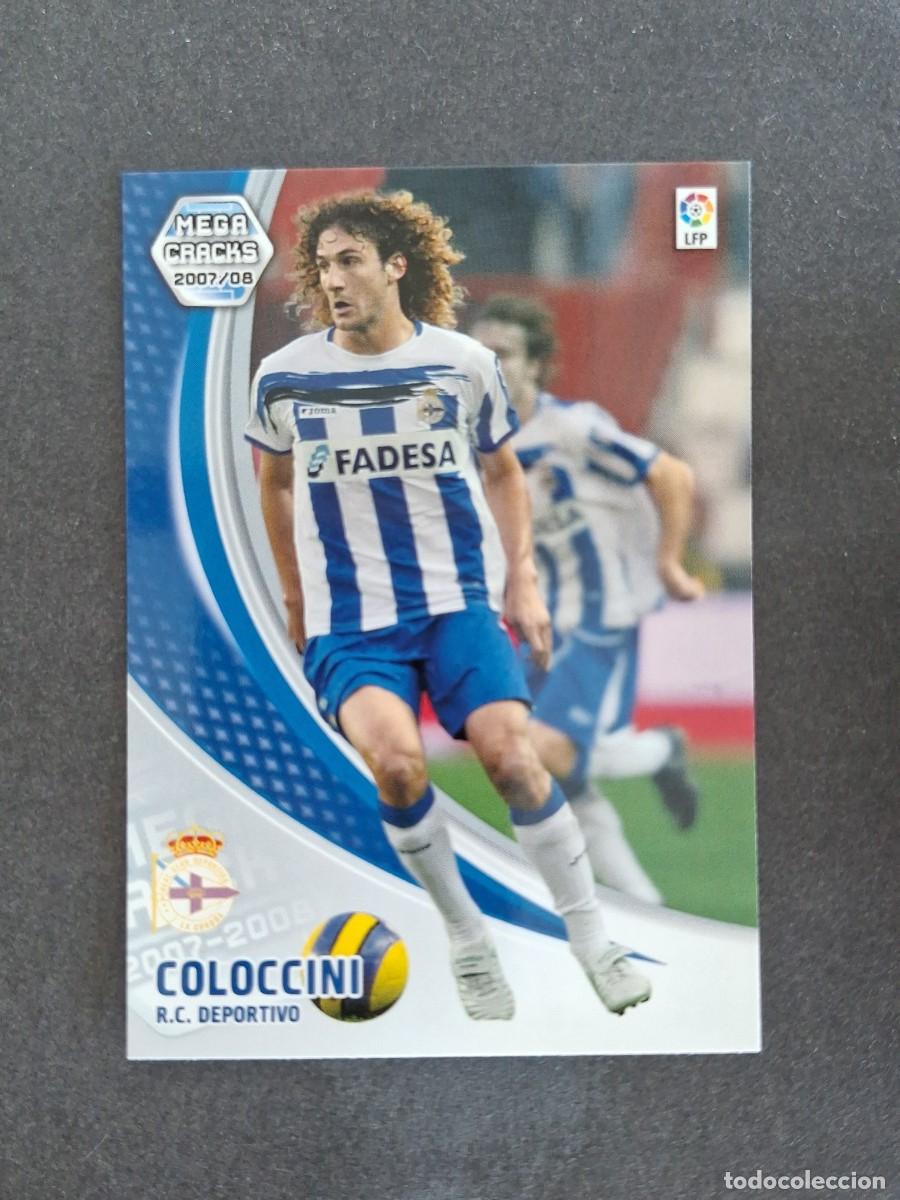 Cromos de f&uacute;tbol: L4 COLOCCINI DEPORTIVO DE LA CORU&Ntilde;A 96 PANINI MEGACRACKS 2007 2008 07 08