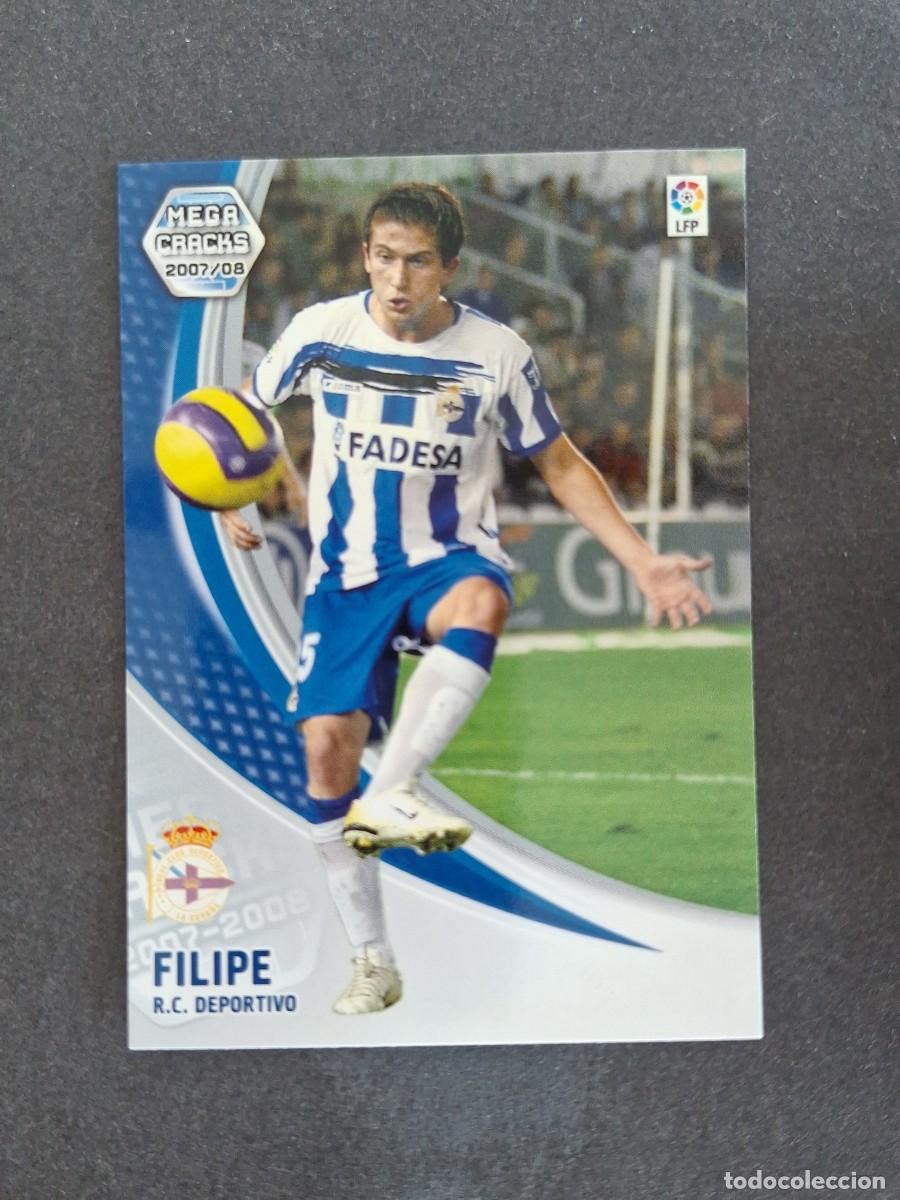 Cromos de f&uacute;tbol: L4 FILIPE DEPORTIVO DE LA CORU&Ntilde;A 97 PANINI MEGACRACKS 2007 2008 07 08