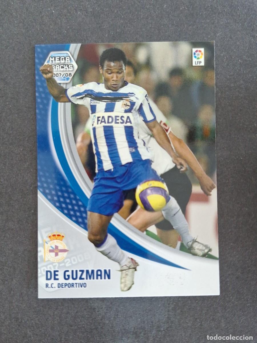 Cromos de f&uacute;tbol: L4 DE GUZMAN DEPORTIVO DE LA CORU&Ntilde;A 99 PANINI MEGACRACKS 2007 2008 07 08