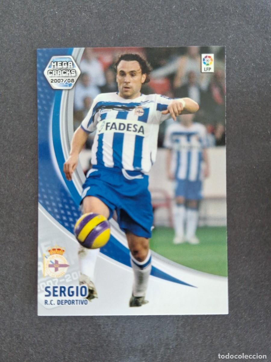 Cromos de f&uacute;tbol: L4 SERGIO DEPORTIVO DE LA CORU&Ntilde;A 100 PANINI MEGACRACKS 2007 2008 07 08