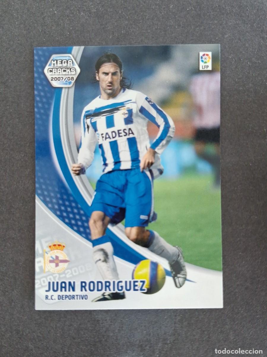 Cromos de f&uacute;tbol: L4 JUAN RODRIGUEZ DEPORTIVO DE LA CORU&Ntilde;A 103 PANINI MEGACRACKS 2007 2008 07 08