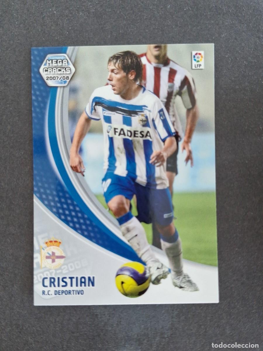 Cromos de f&uacute;tbol: L4 CRISTIAN DEPORTIVO DE LA CORU&Ntilde;A 104 PANINI MEGACRACKS 2007 2008 07 08
