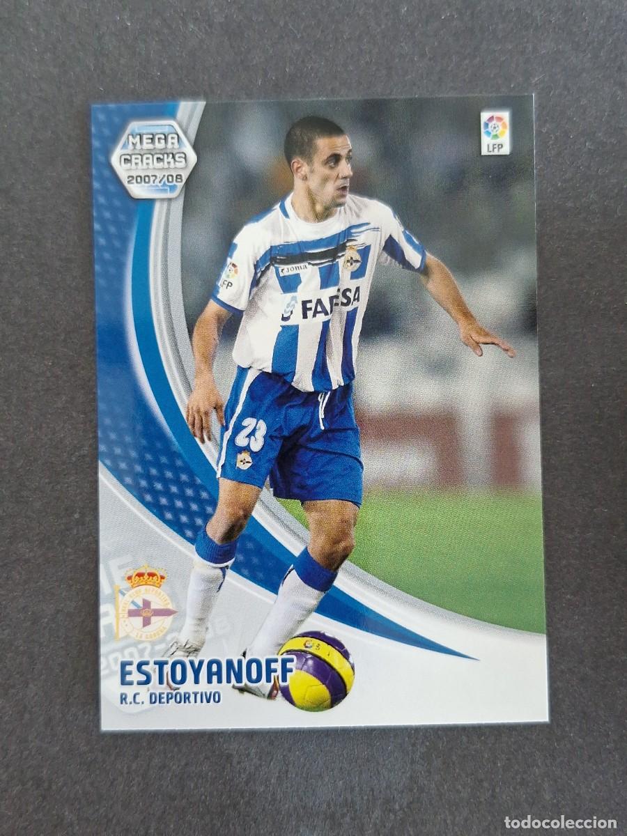 Cromos de f&uacute;tbol: L4 ESTOYANOFF DEPORTIVO DE LA CORU&Ntilde;A 105 PANINI MEGACRACKS 2007 2008 07 08