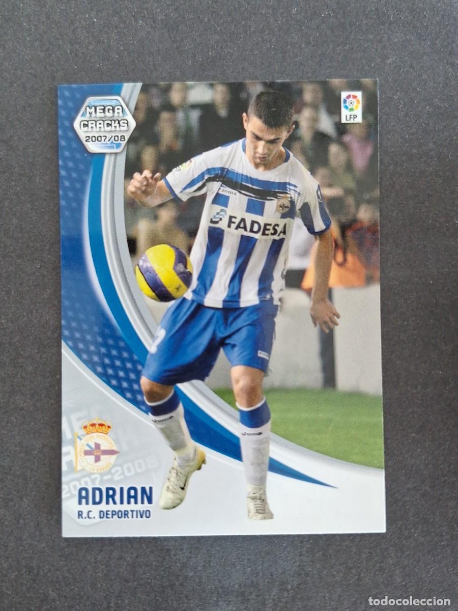 Cromos de f&uacute;tbol: L4 ADRIAN DEPORTIVO DE LA CORU&Ntilde;A 108 PANINI MEGACRACKS 2007 2008 07 08