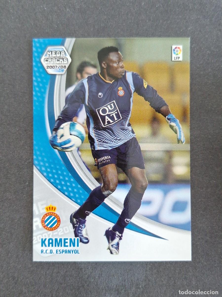 Cromos de f&uacute;tbol: L4 KAMENI R. C. D. ESPA&Ntilde;OL 110 PANINI MEGACRACKS 2007 2008 07 08