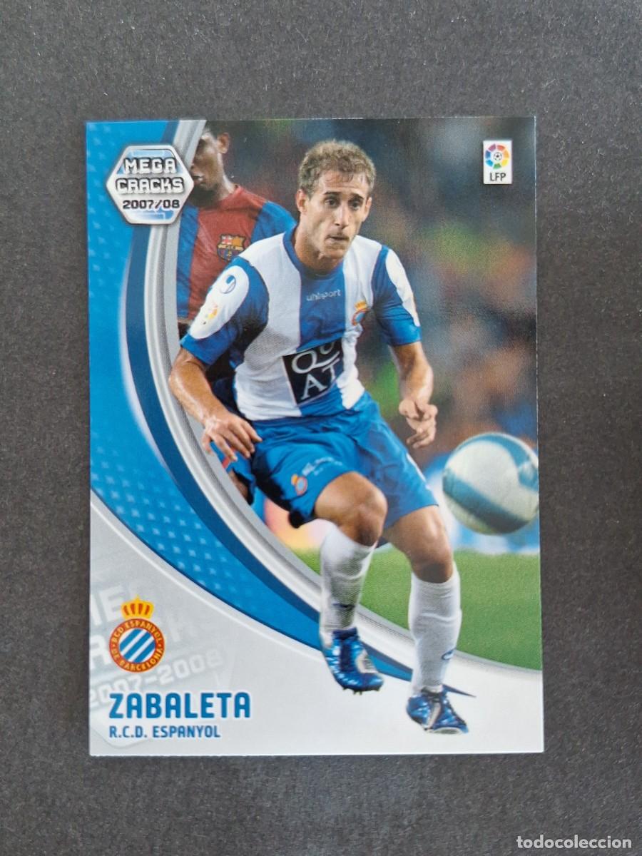 Cromos de f&uacute;tbol: L4 ZABALETA R. C. D. ESPA&Ntilde;OL 113 PANINI MEGACRACKS 2007 2008 07 08