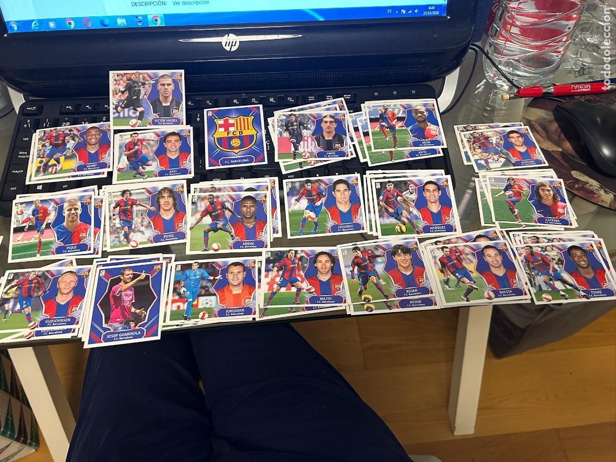 Cromos de Futebol: ESTE 2008 2009 08 09 20 JUGADORES DEL BARCELONA DIFERENTES NUEVOS INIESTA XAVI Y OTROS