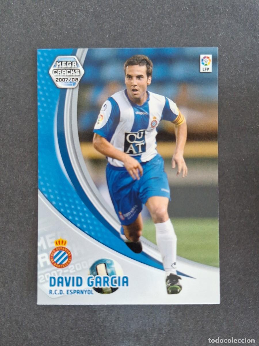 Cromos de f&uacute;tbol: L4 DAVID GARCIA R. C. D. ESPA&Ntilde;OL 117 PANINI MEGACRACKS 2007 2008 07 08