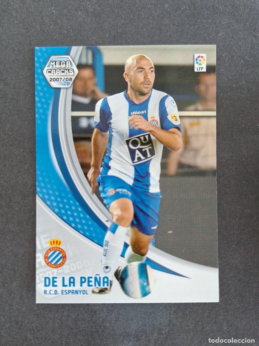 Cromos de f&uacute;tbol: L4 DE LA PE&Ntilde;A R. C. D. ESPA&Ntilde;OL 119 PANINI MEGACRACKS 2007 2008 07 08