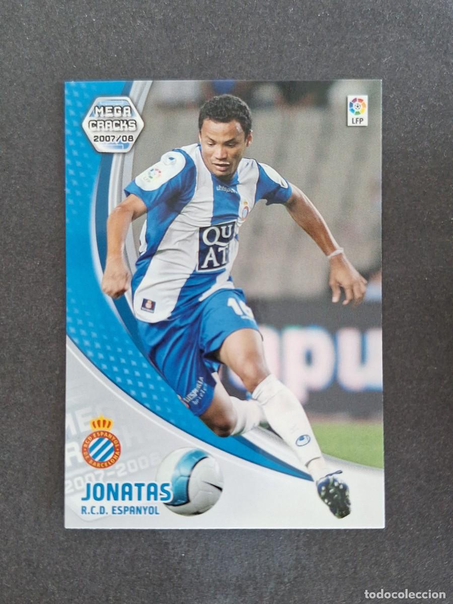 Cromos de f&uacute;tbol: L4 JONATAS R. C. D. ESPA&Ntilde;OL 120 PANINI MEGACRACKS 2007 2008 07 08