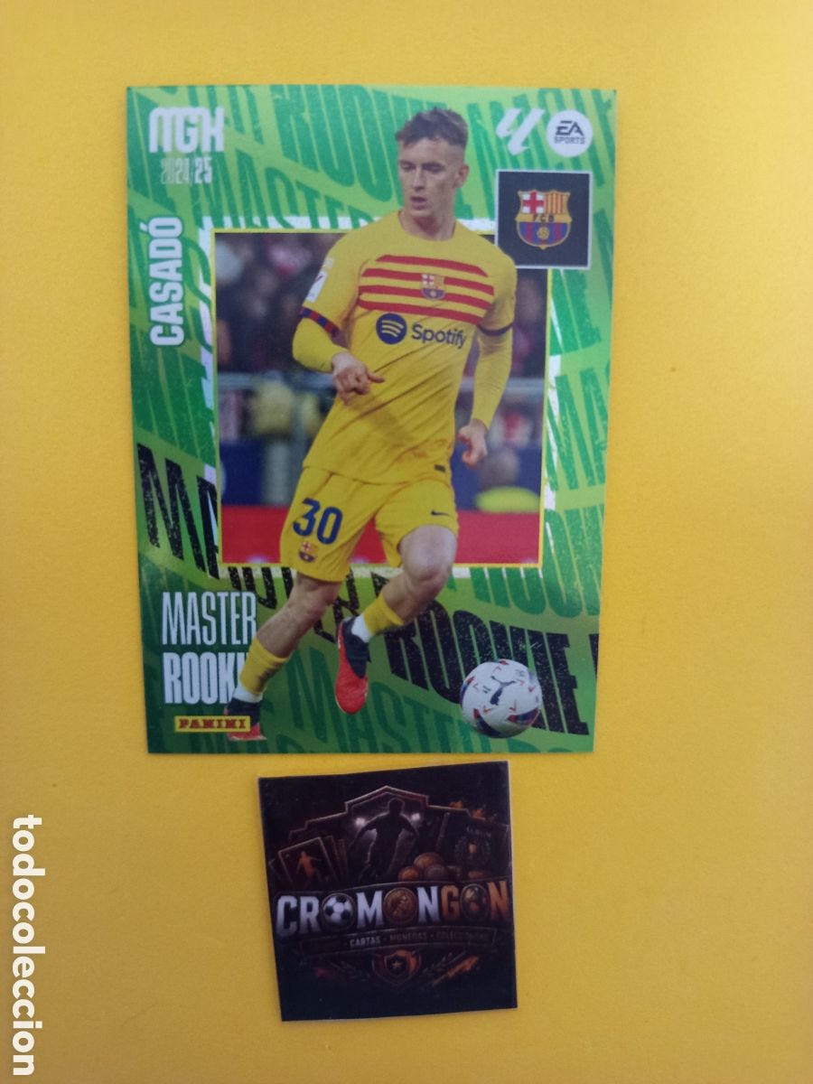 Cromos de f&uacute;tbol: ❇️ CROMO ⚽ CARD CASAD&Oacute; BARCELONA MASTER ROOKIE MEGACRACKS 24 25 MGKS 2024 2025 PANINI ❇️