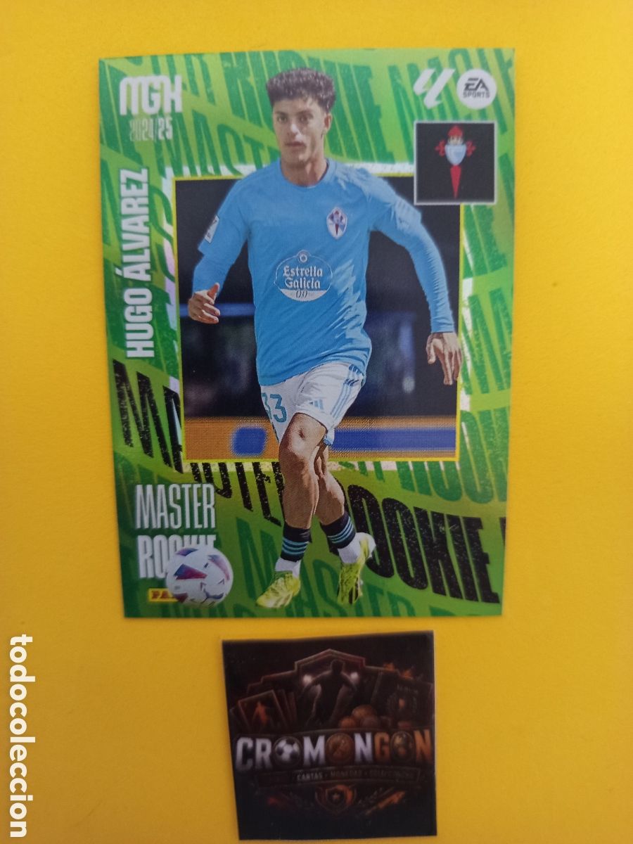 Cromos de f&uacute;tbol: ❇️ CROMO ⚽ CARD HUGO &Aacute;LVAREZ CELTA DE VIGO MASTER ROOKIE MEGACRACKS 24 25 MGKS 2024 2025 PANINI ❇️