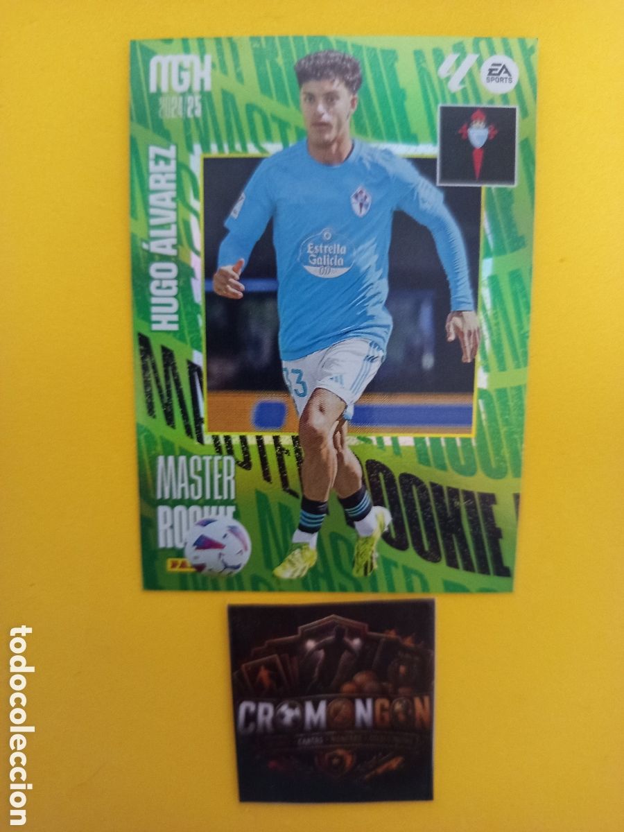 Cromos de f&uacute;tbol: ❇️ CROMO ⚽ CARD HUGO &Aacute;LVAREZ CELTA DE VIGO MASTER ROOKIE MEGACRACKS 24 25 MGKS 2024 2025 PANINI ❇️