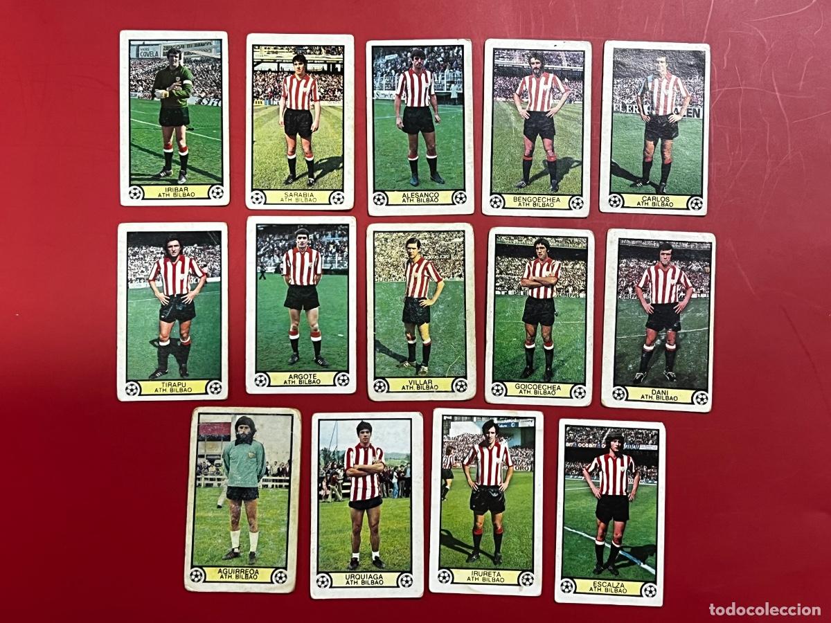 Cromos de f&uacute;tbol: LOTE 14 CROMOS DE F&Uacute;TBOL. LIGA 79-80. ATH. BILBAO. EDICIONES ESTE. TODOS DIFERENTES.