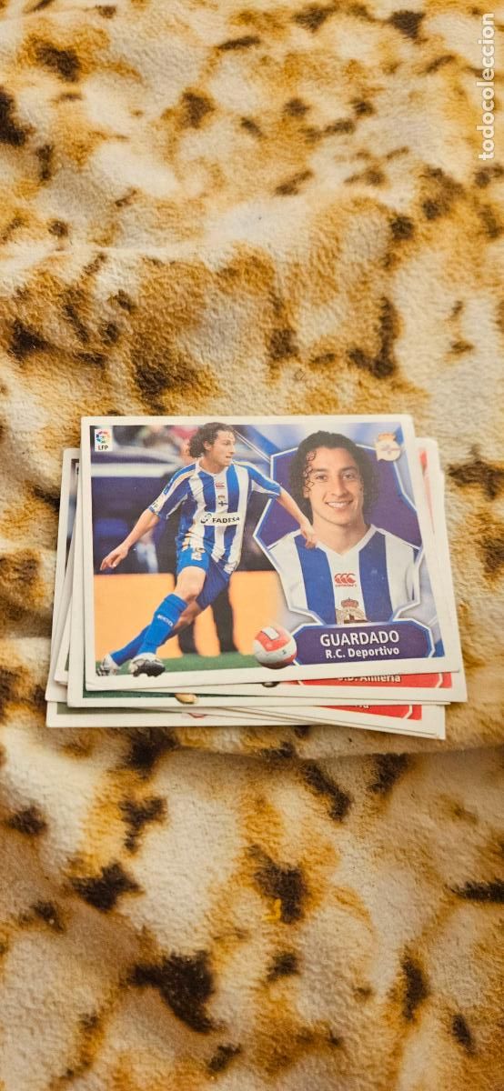 Fu&szlig;ball-Sticker: guardado deportivo de la coru&ntilde;a este 08 09 2008 2009 este sin pegar