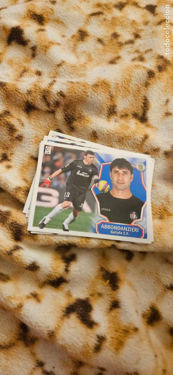 Fu&szlig;ball-Sticker: abbondanzieri getafe este 08 09 2008 2009 este sin pegar