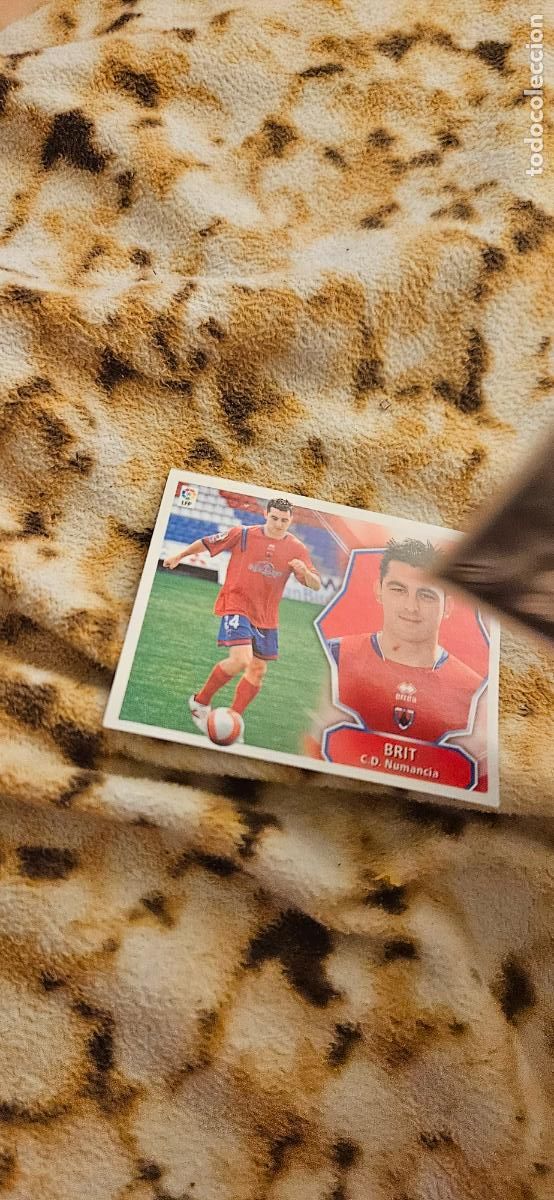 Cromos de f&uacute;tbol: brit numancia este 08 09 2008 2009 este sin pegar - Foto 1