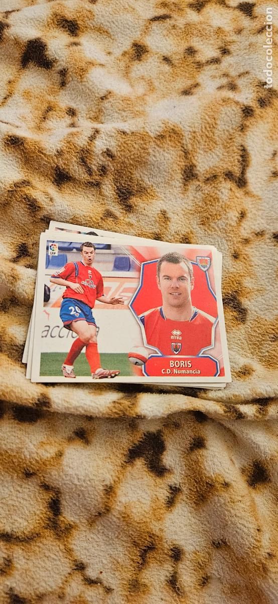 Cromos de f&uacute;tbol: boris numancia este 08 09 2008 2009 este sin pegar