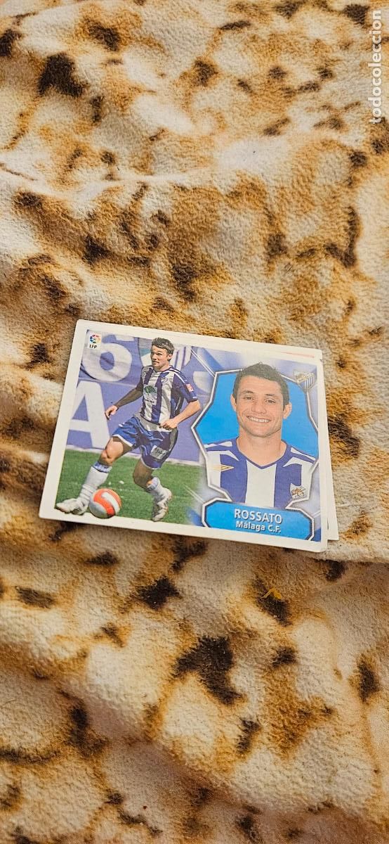 Cromos de f&uacute;tbol: rossato malaga este 08 09 2008 2009 este sin pegar