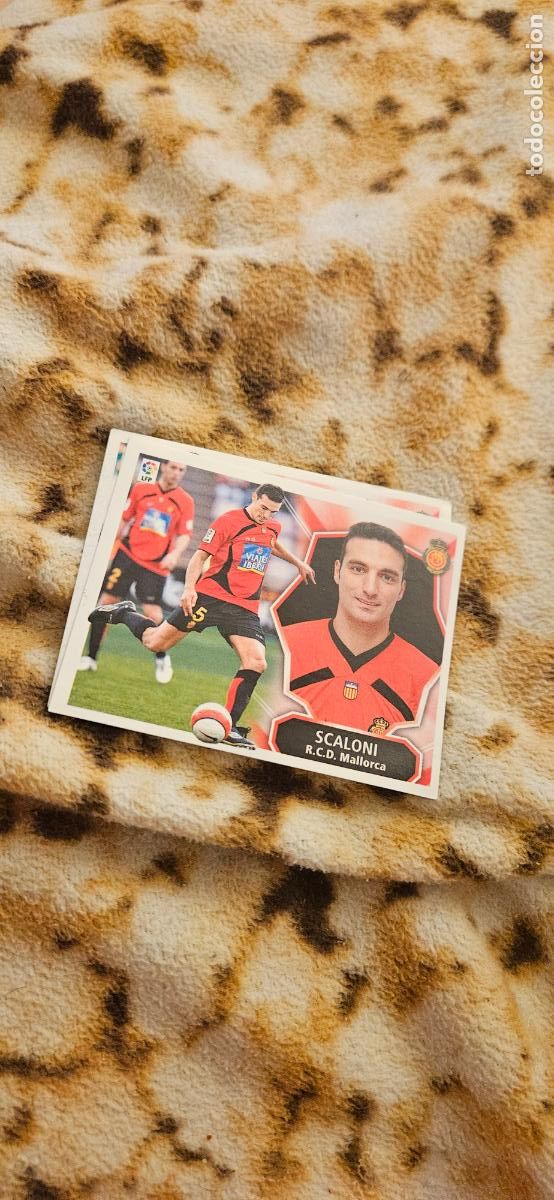Cromos de f&uacute;tbol: scaloni mallorca este 08 09 2008 2009 este sin pegar