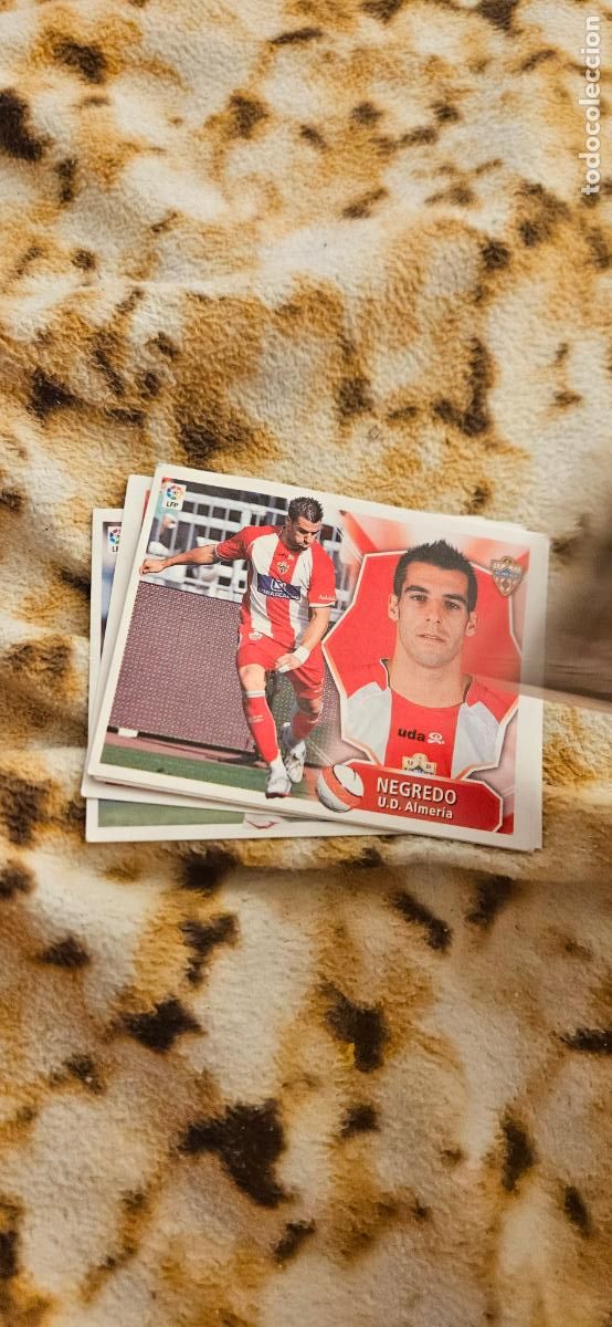Cromos de f&uacute;tbol: negredo almeria este 08 09 2008 2009 este sin pegar