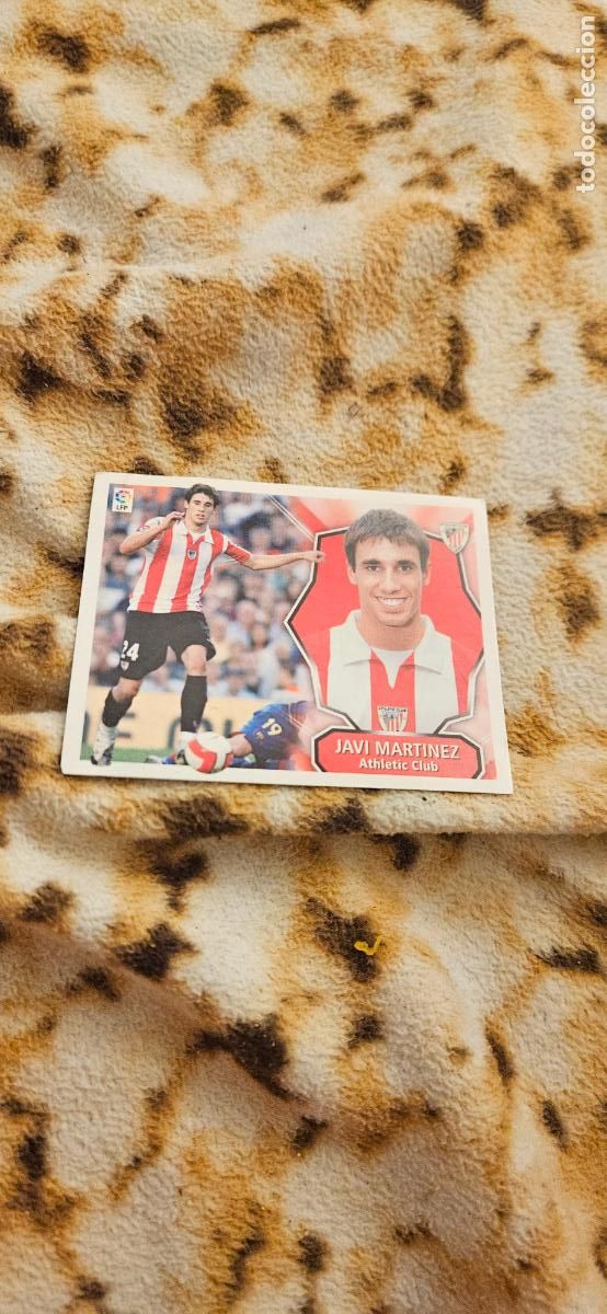 Cromos de f&uacute;tbol: javi martinez athletic de bilbao este 08 09 2008 2009 este sin pegar