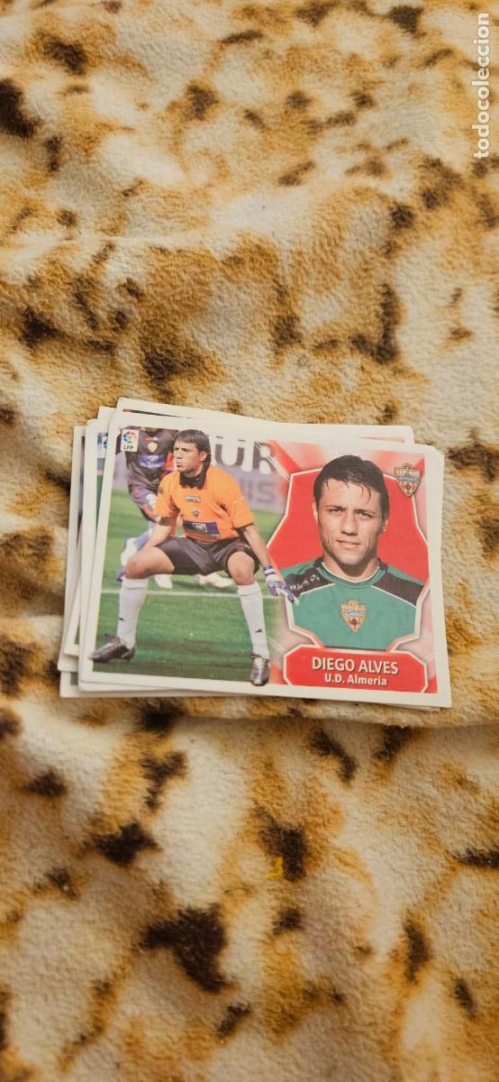 Cromos de f&uacute;tbol: alves almeria este 08 09 2008 2009 este sin pegar