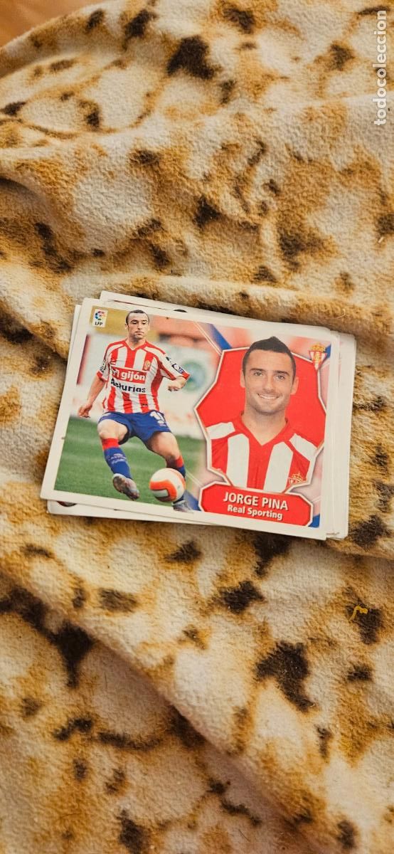 Figurine di Calcio: estepina sporting de gijon 08 09 2008 2009 este sin pegar