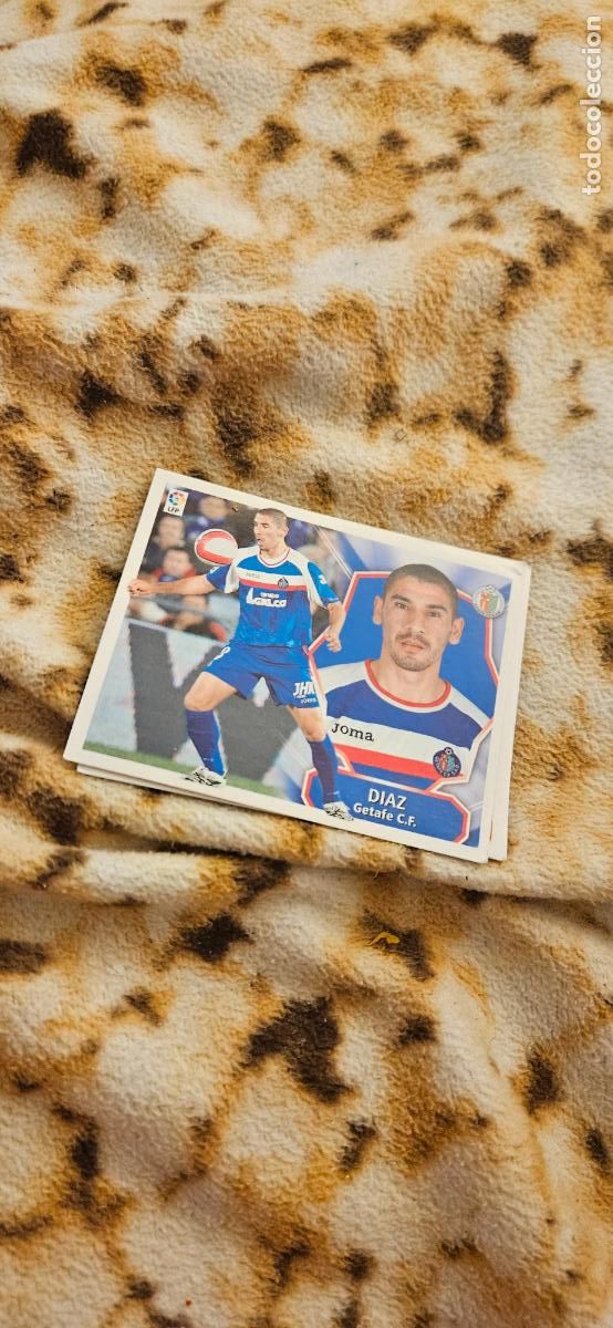 Figurine di Calcio: diaz getqafe este 08 09 2008 2009 este sin pegar