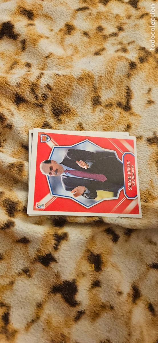Figurine di Calcio: entrenador numancia este 08 09 2008 2009 este sin pegar