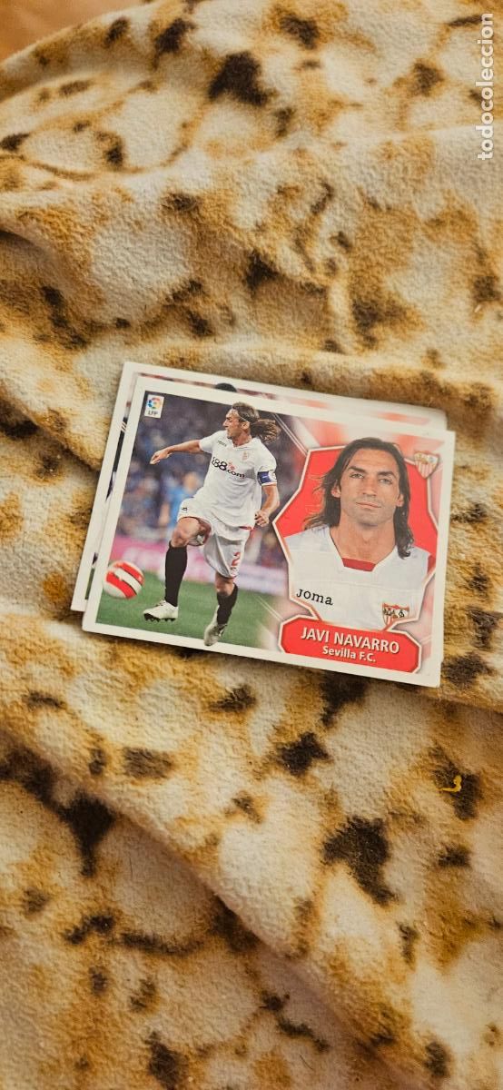 Figurine di Calcio: este javi navarro sevilla 08 09 2008 2009 este sin pegar