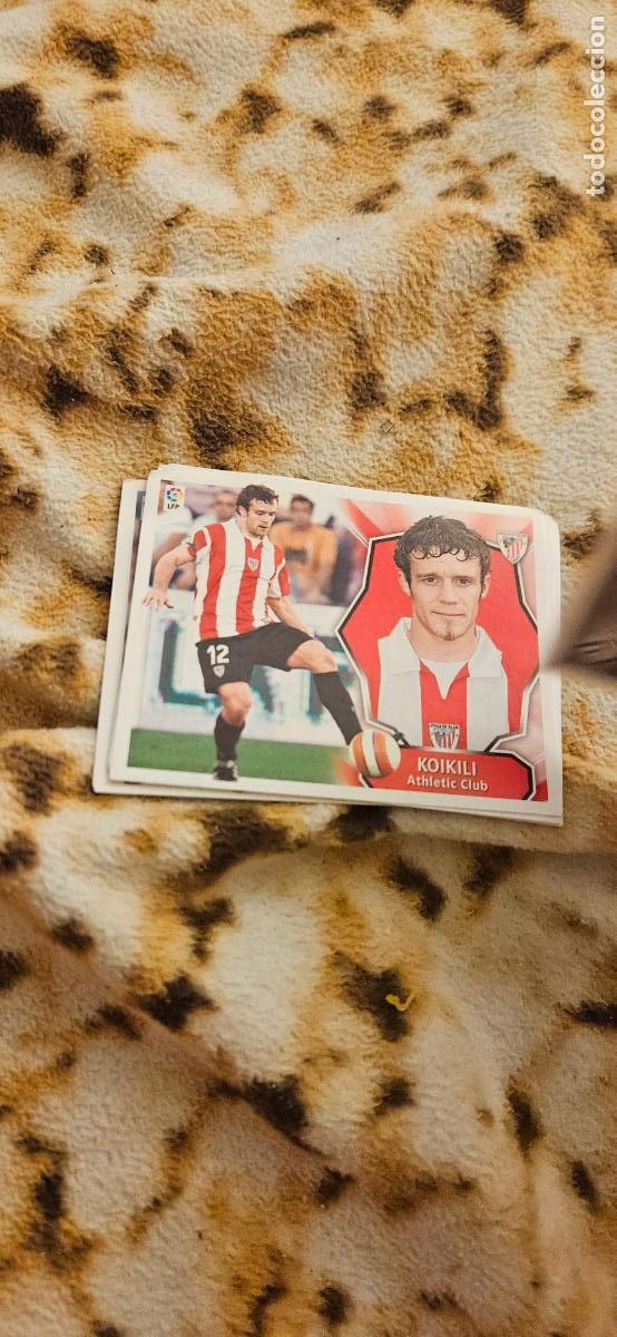 Figurine di Calcio: koikili athletic de bilbao este 08 09 2008 2009 este sin pegar