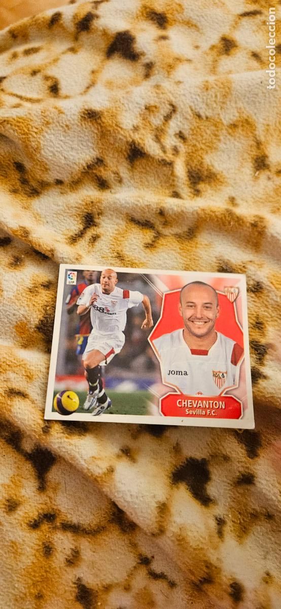 Figurine di Calcio: este chevanton sevilla 08 09 2008 2009 este sin pegar