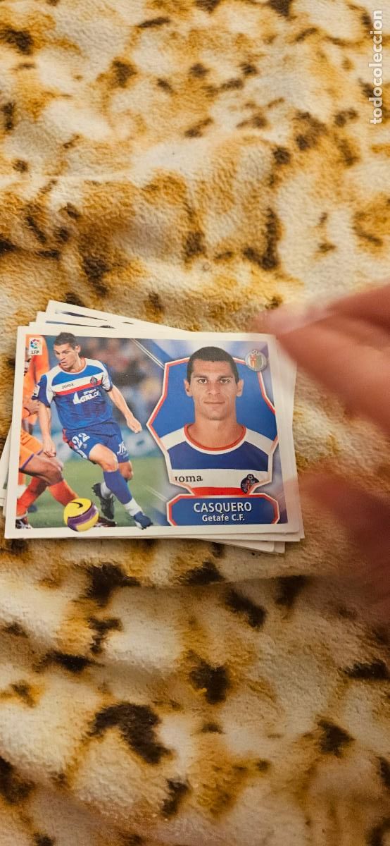 Figurine di Calcio: casquero getafe este 08 09 2008 2009 este sin pegar