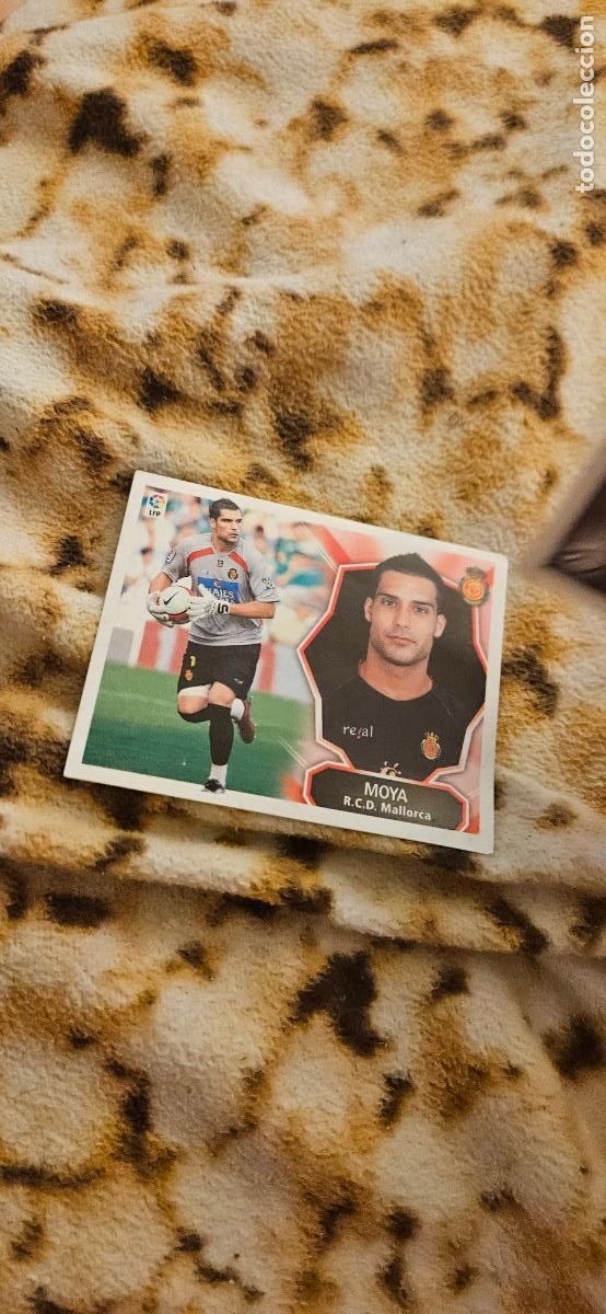 Figurine di Calcio: moya mallorca este 08 09 2008 2009 este sin pegar