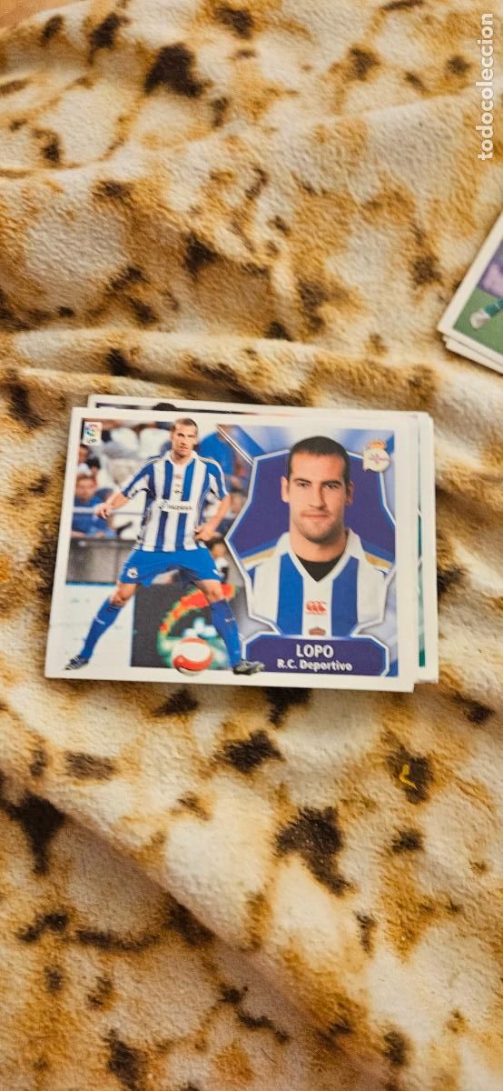 Cromos de Futebol: este lopo deportivo de la coru&ntilde;a 08 09 2008 2009 este sin pegar