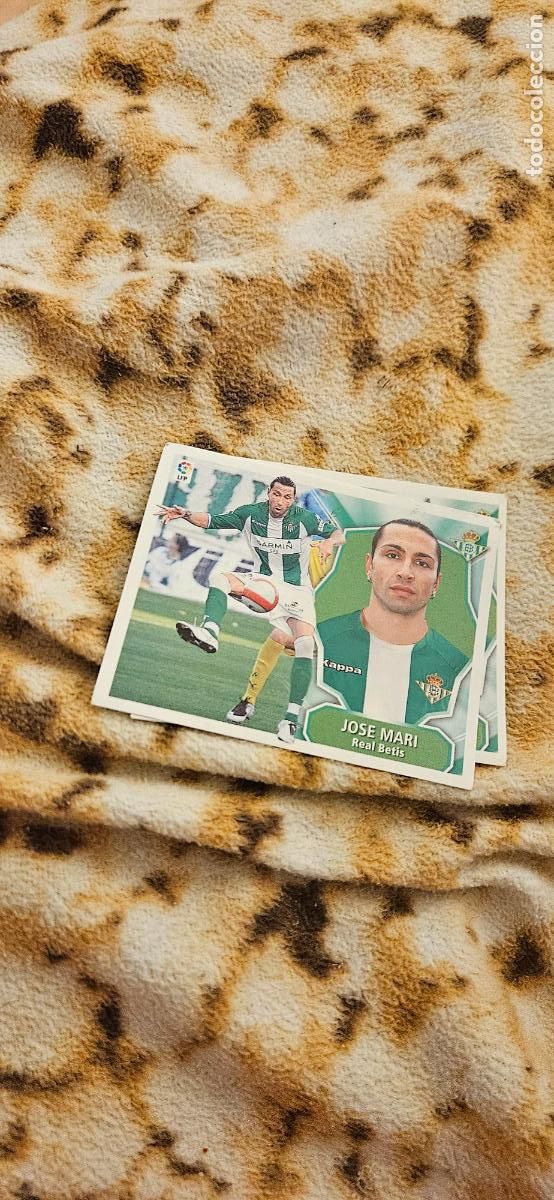 Cromos de Futebol: este jose mari betis 08 09 2008 2009 este sin pegar